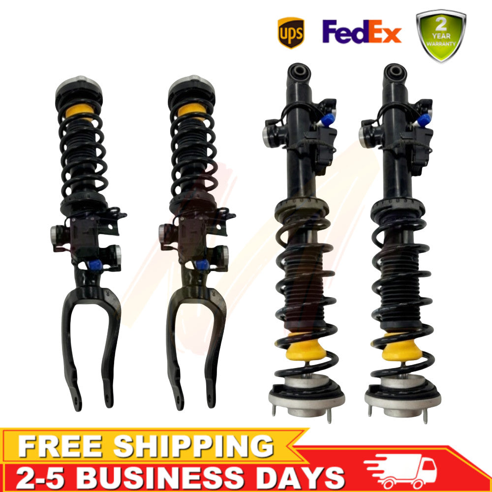 4-piece pack of front and rear shock absorber assemblies suitable for BMW X3 F25 11-17 and X4 F26 15-18 3.0L.