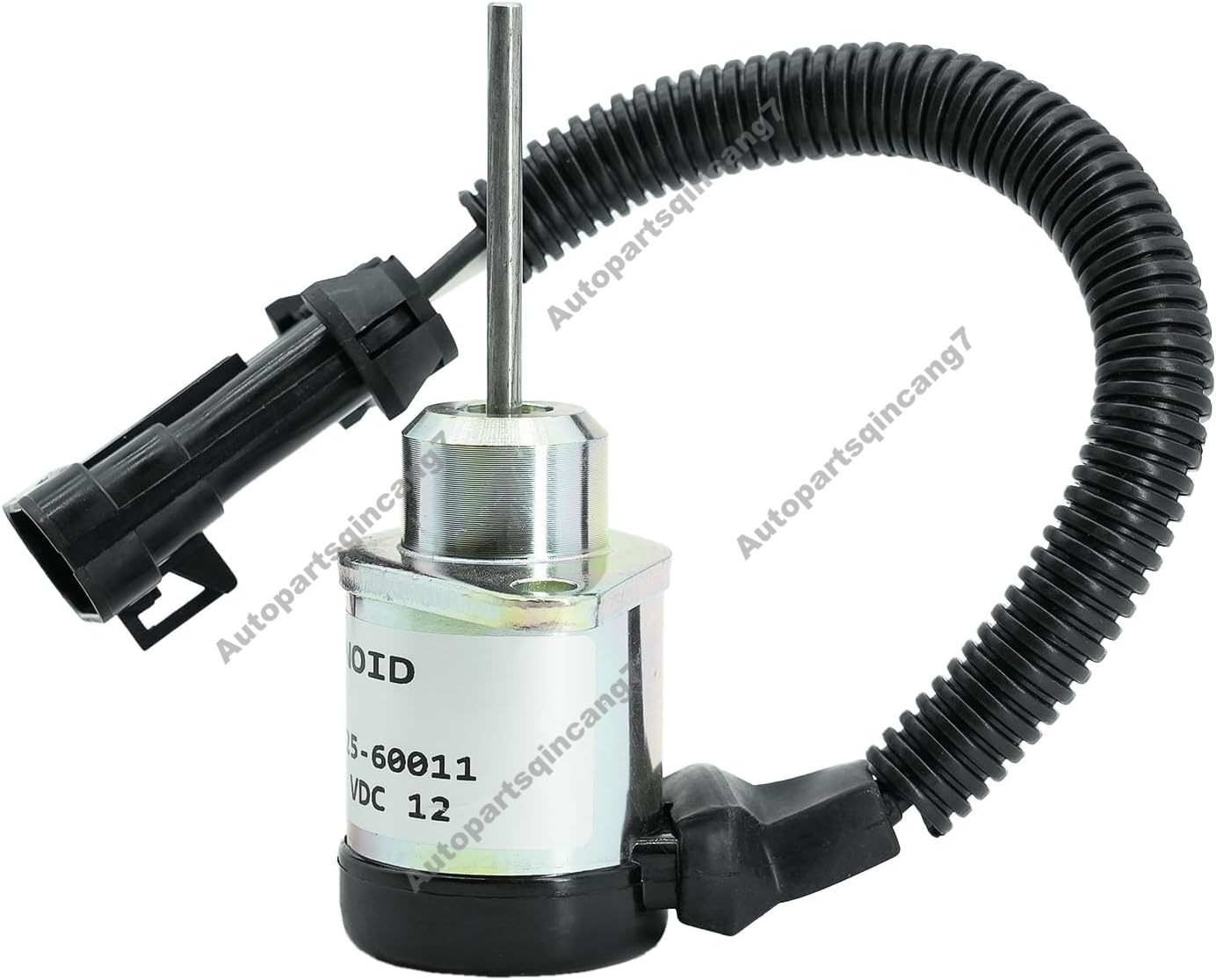12V Stop Solenoid 1G925-60011 for Kubota Engine V2203 Bobcat Loader S130 S530