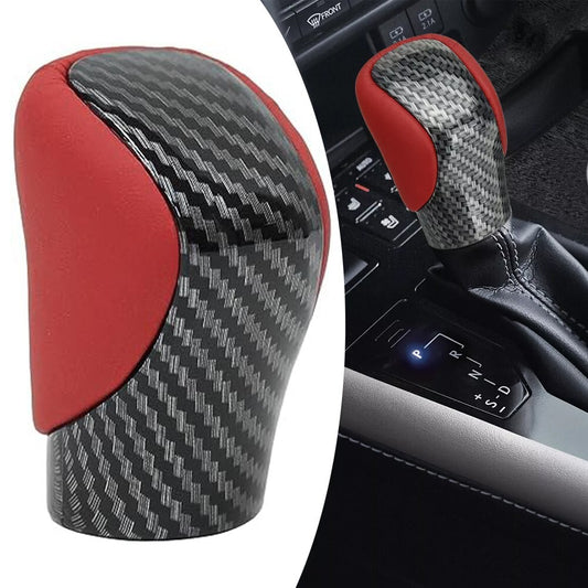 Red Carbon Gear Shift Knob for Lexus for ES -350 GS GX460 IS300 NX300 RC RX350 v