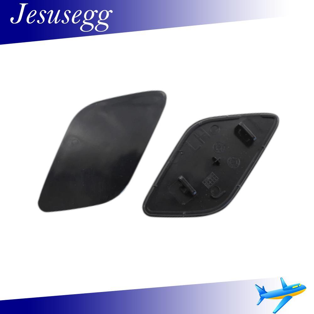 Unpainted Headlight Washer Spray Cover Fits 14-17 for Volvo XC60 Left and Right Q