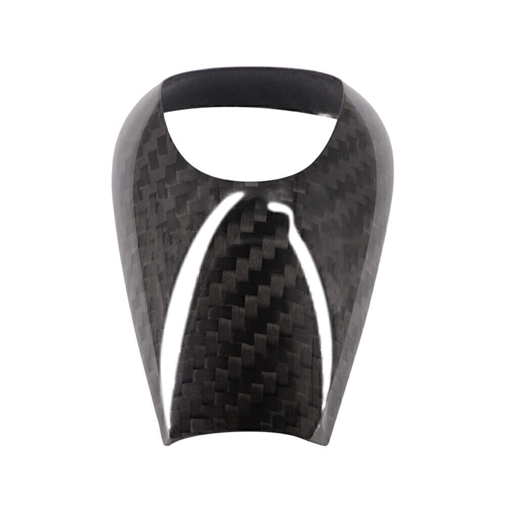 Gear Shift Knob Cover Trim Decor Carbon Fiber for Bmw M Series M3 M5 M6 Black