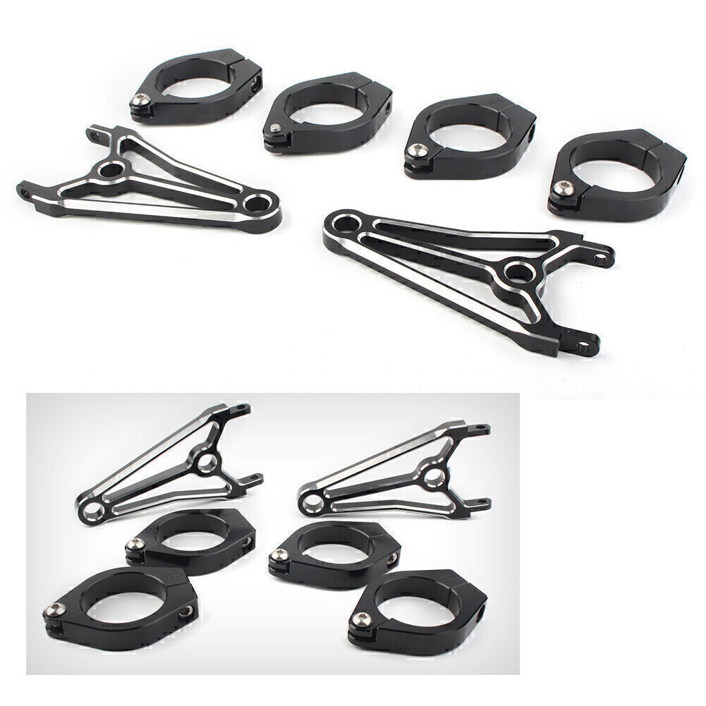 39mm Motorcycle Headlight Mount Bracket Fork Head Lamp Holder for Harley Dyna Q