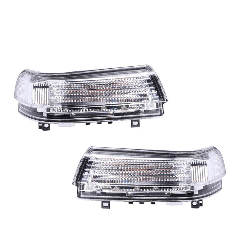Pair LED Rearview Mirror Turn Signal Light for Mitsubishi Pajero V73 2009-2013