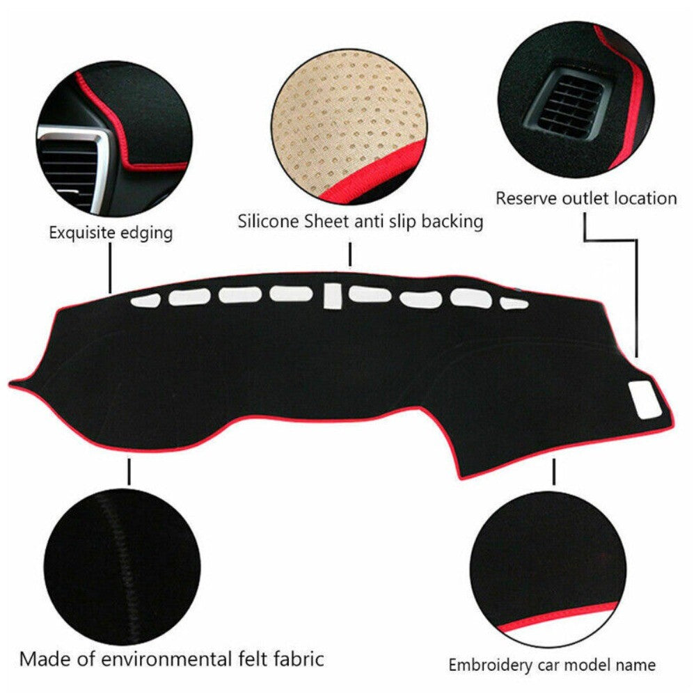 for Honda Accord 2013-2017 Car Dash Mat DashMat Dashboard Cover Carpet cv New n
