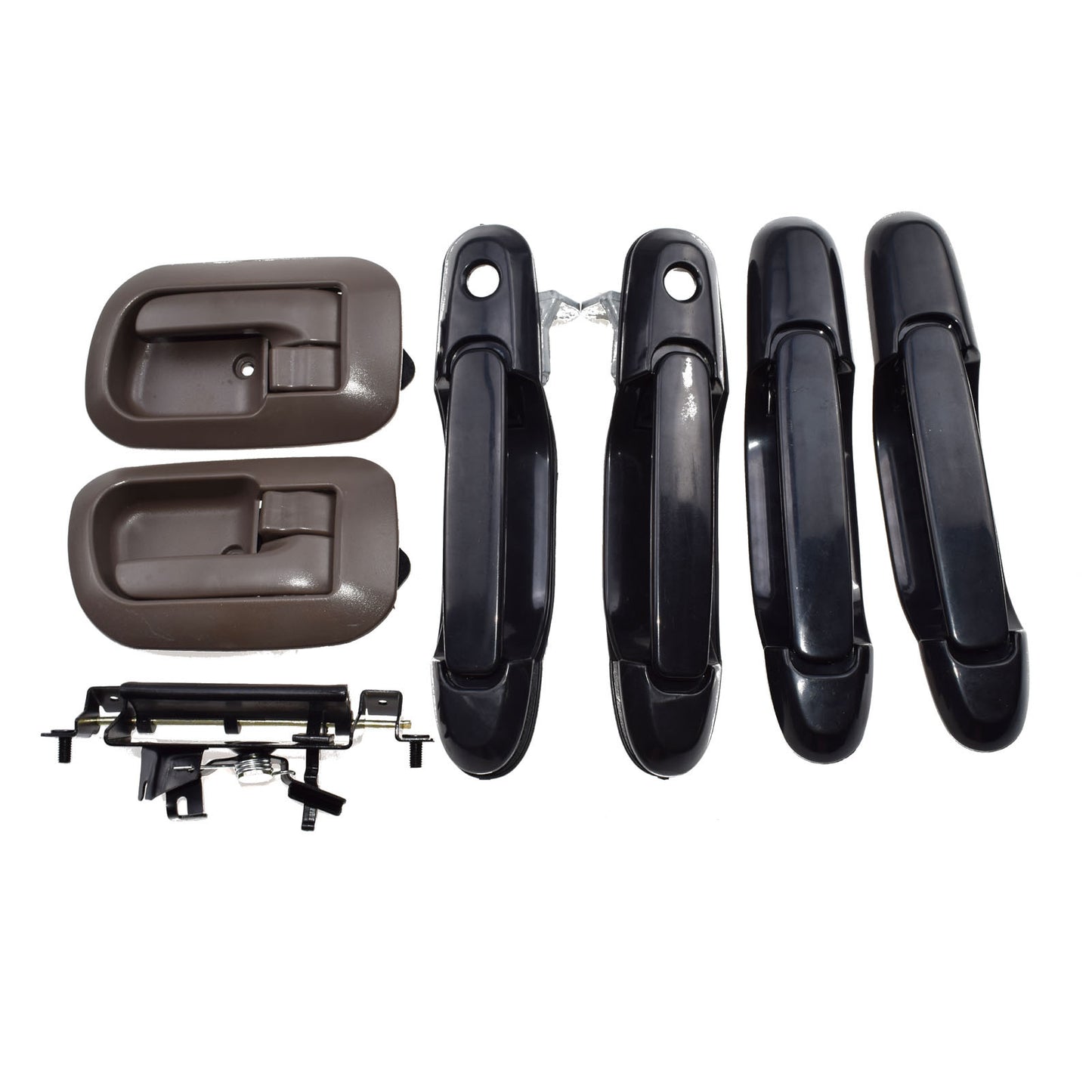 Brown interior exterior door handle set for 98-03 for Sienna - v