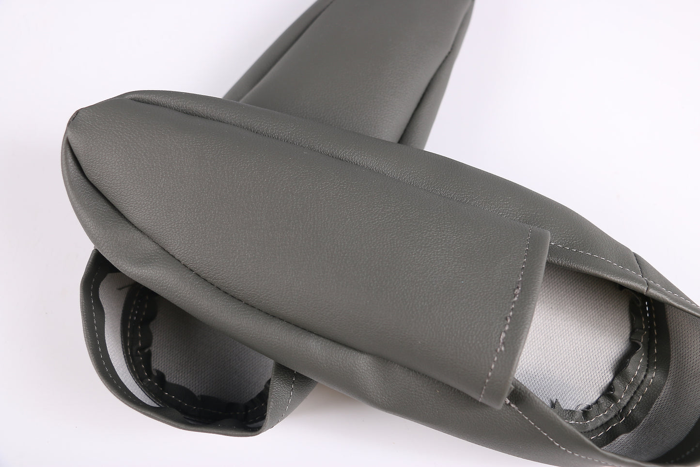 Fits for RX 300 330 350 2003-2009 for Seat Armrest Cover Drak Gray Synthetic Leather Q