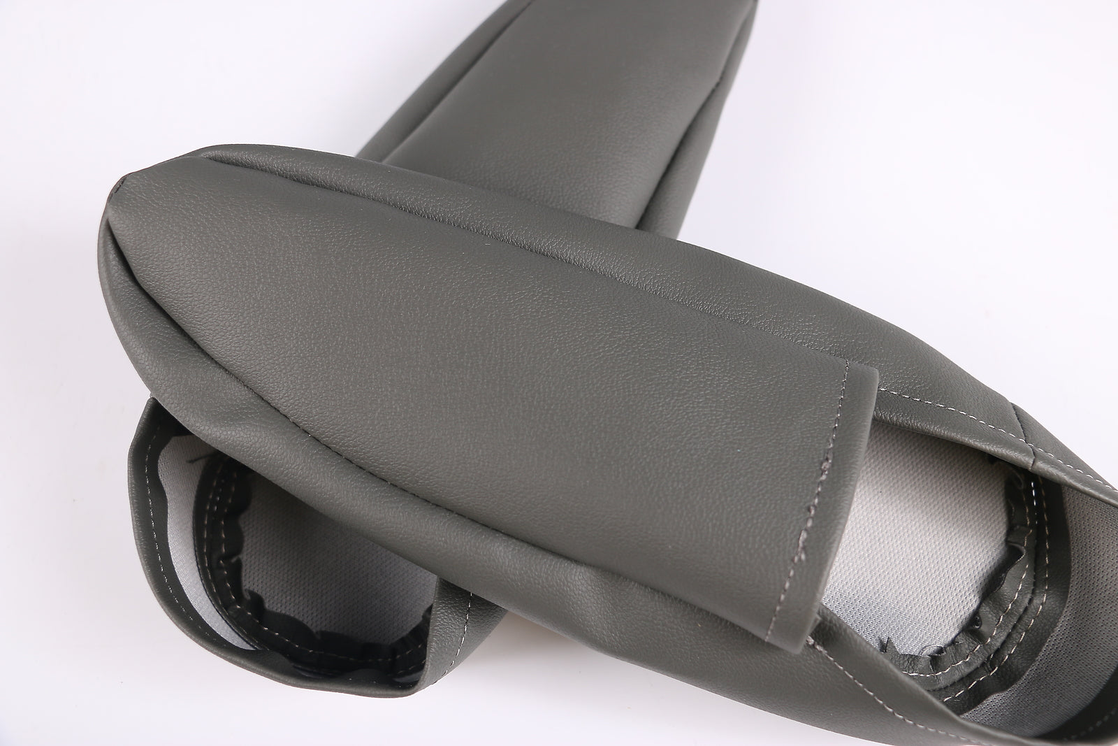 Fits for RX 300 330 350 2003-2009 for Seat Armrest Cover Drak Gray Synthetic Leather Q