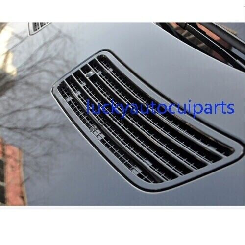 Hood Vent Grille for Mercedes-Benz W221 S W216 CL W251 R 2008-2013,Primed,Left