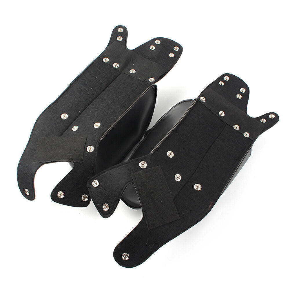 2X Engine Bar Saddlebag Guard Bag Water Bottle Holder for Harley Electra Glides Q