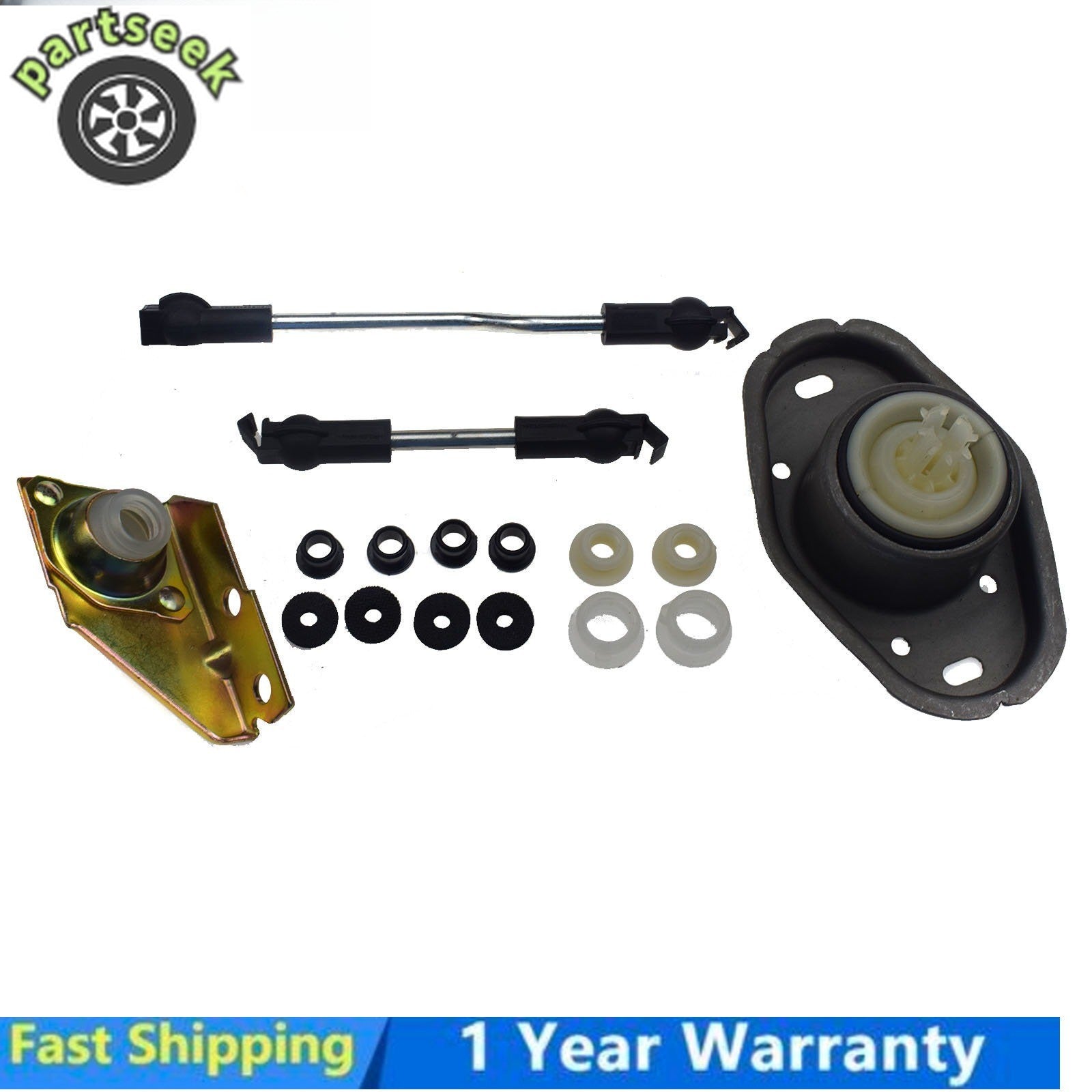 Gear Bush and Rod Kit Gearshift Linkage 5-speed for VW Caddy for Golf Cabriolet Q