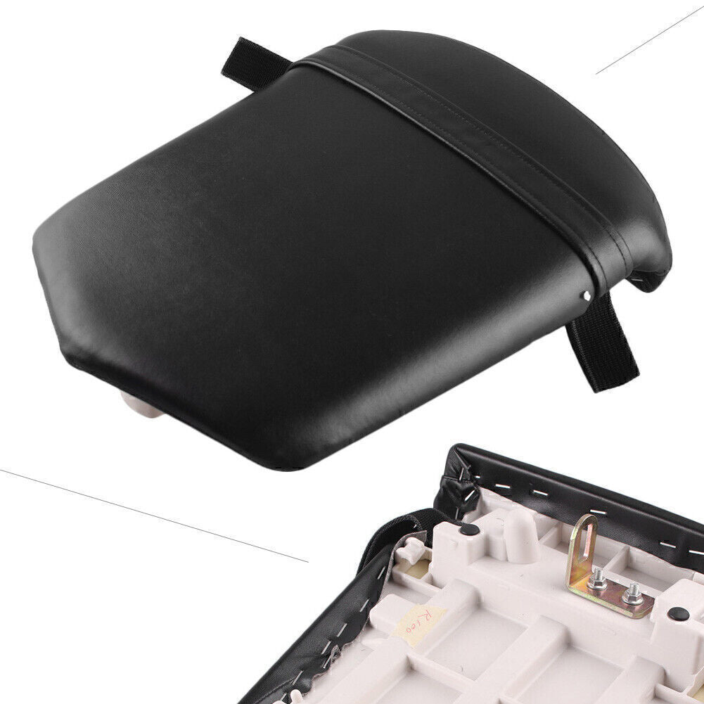 Rear Back Passenger for Seat Pillion Cushion Pad for Yamaha YZF R1 2000 2001 Black Q