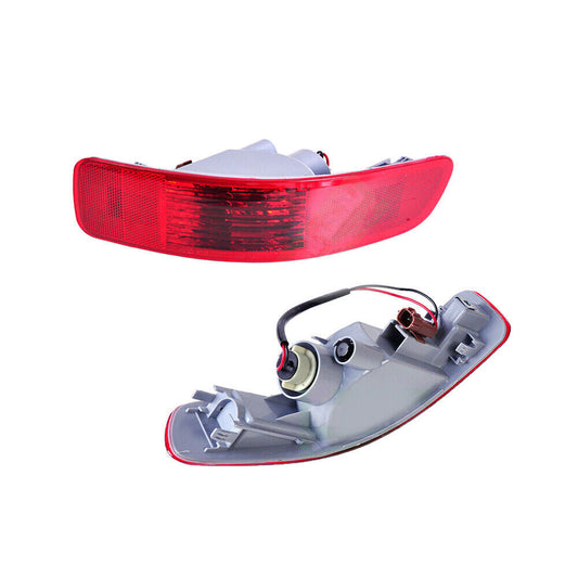 Pair of Left Right Rear Bumper Lamp Reflector Fit for Mitsubishi Outlander 07-12
