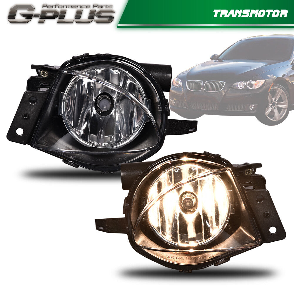 Suitable for 2006 for 325I 330I 2007 - 2008 328I TRANSPARENT LENS BUMPER FOG LIGHT LAMPS- v