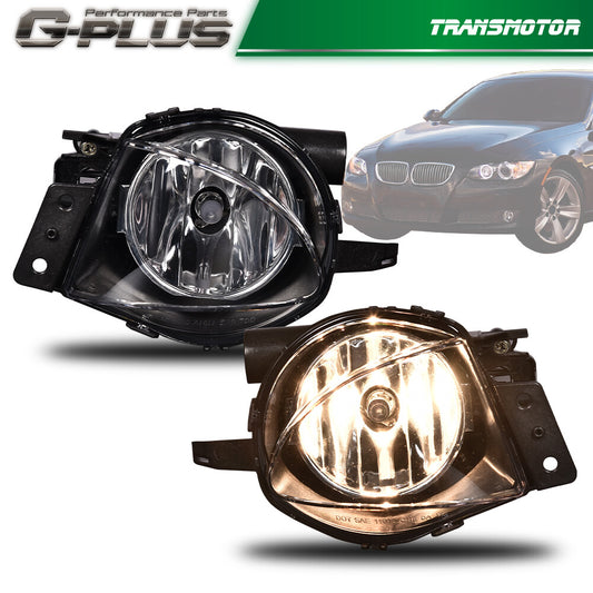 Suitable for 2006 for 325I 330I 2007 - 2008 328I TRANSPARENT LENS BUMPER FOG LIGHT LAMPS- v