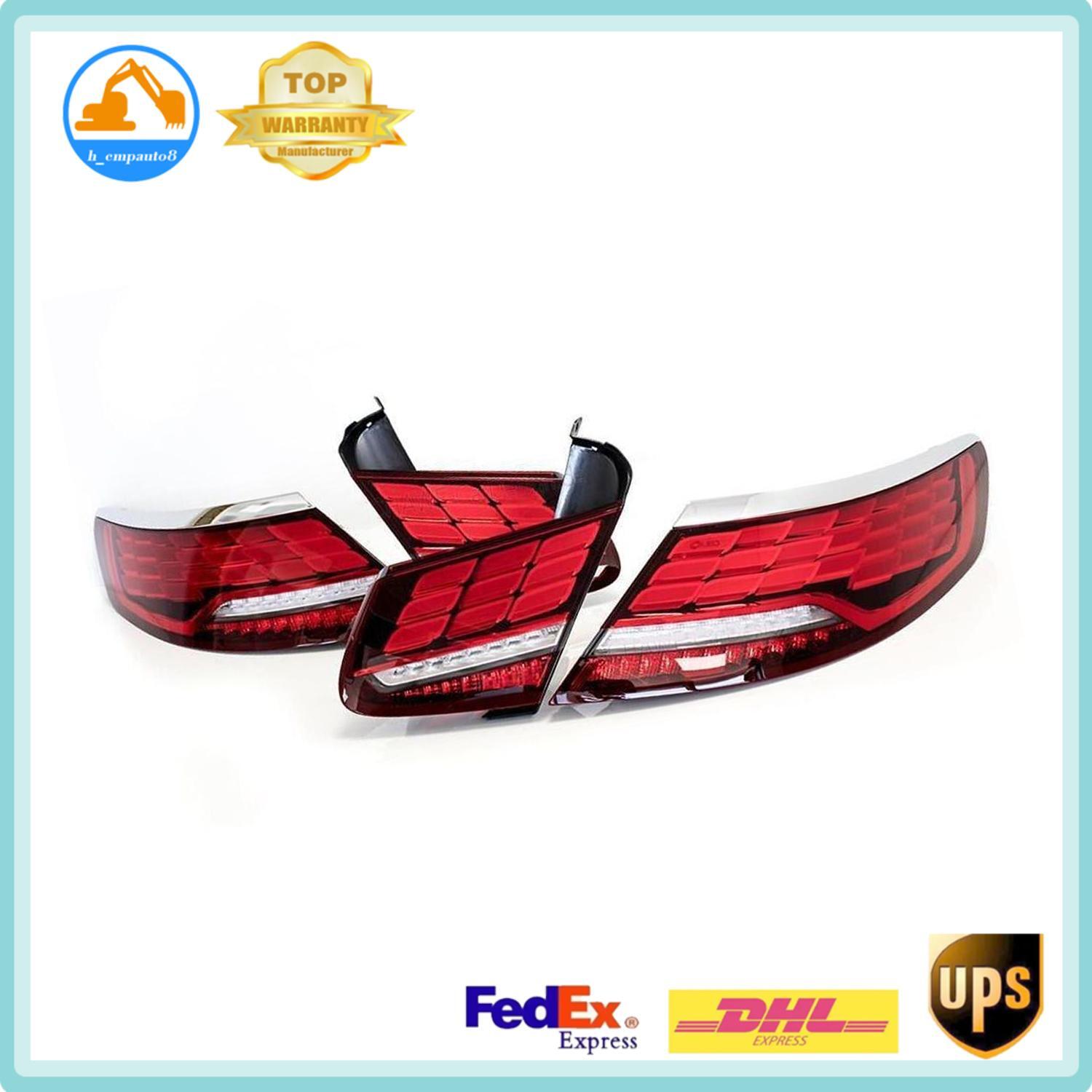 4Pcs OLED Taillights Rear Lights Lamp Kit for Mercedes-Benz C217 2020 S-Class