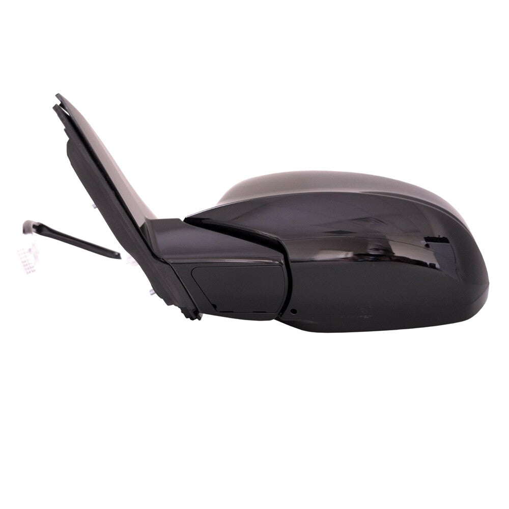 Side mirror driver L for 13-17 for Honda Accord power indicator light, heated, black, 8-pin - n