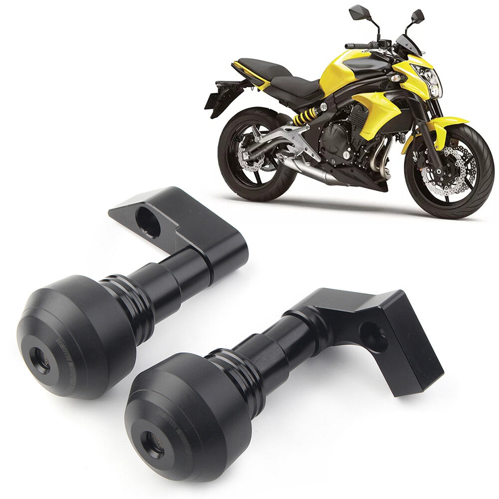 for Kawasaki EN-6R EN-6F 2012-2015 Frame Slider Cover Crash Pads Protector Black