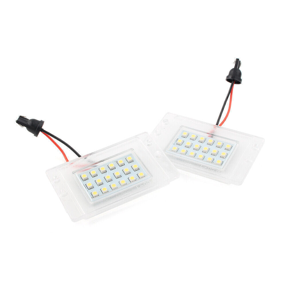 LED Number License Plate Lamp Lights White Fit for Volvo 855 93-97 V70 V70 XC 97-00