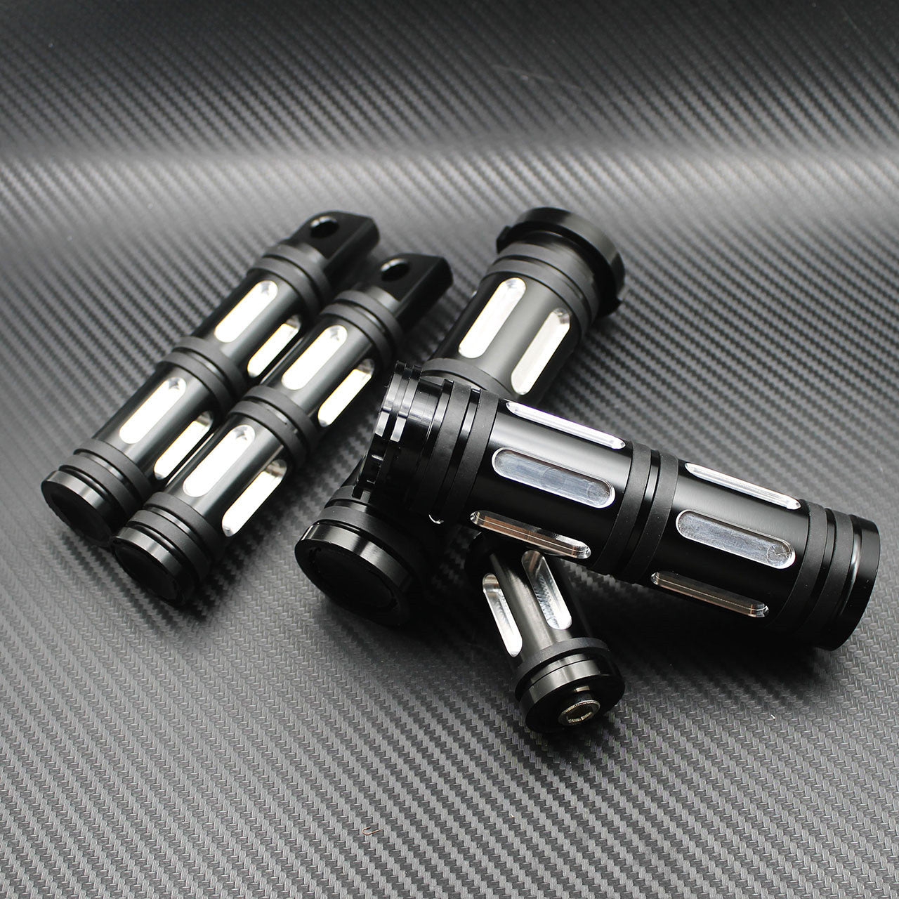 Modified Hand GripsRear footGear Shift Peg Set Fit for Harley XL883 1200 04-13