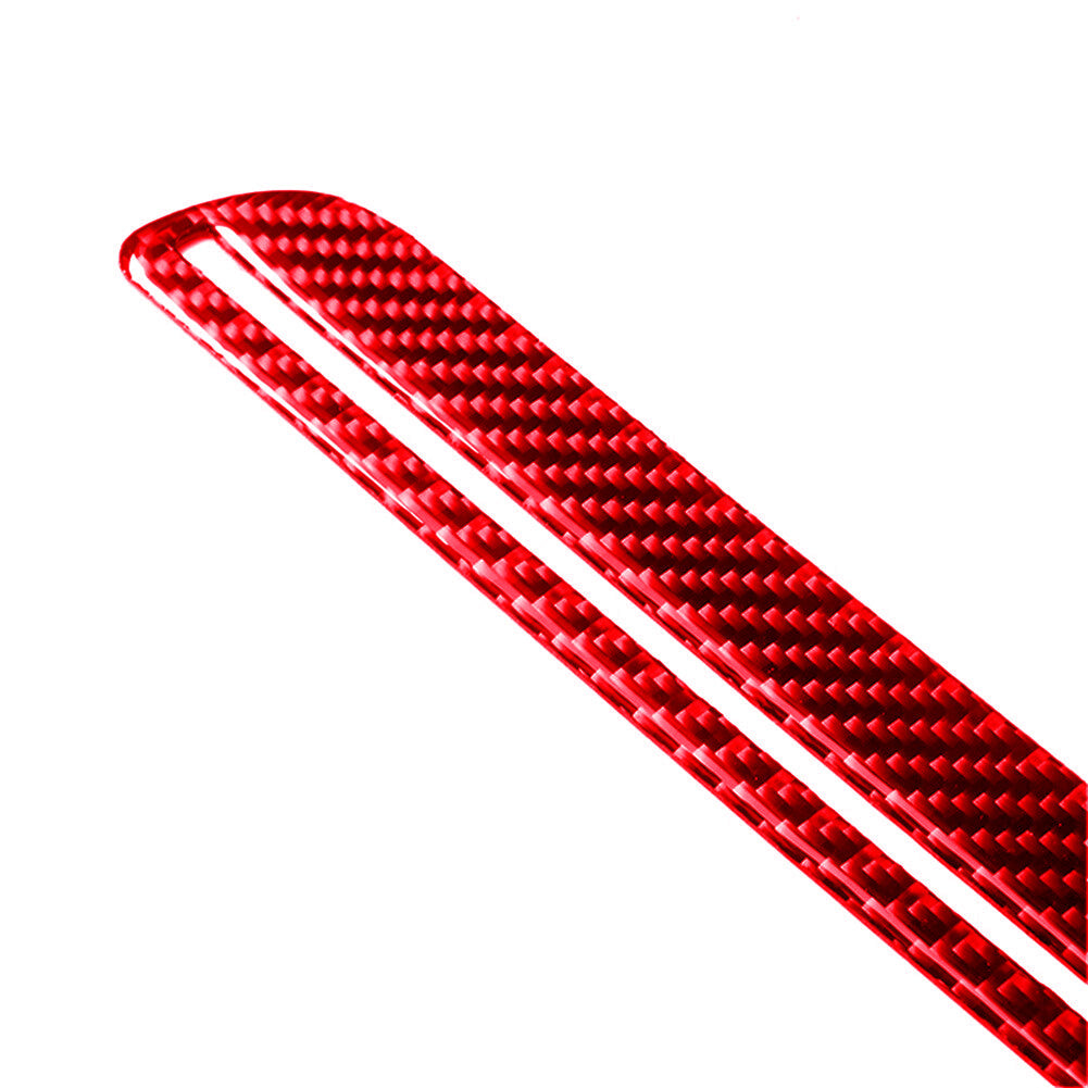 Red Carbon Fiber for Seat Heating Button Cover Trim for Lexus RC300 350 200T 2015-20 v