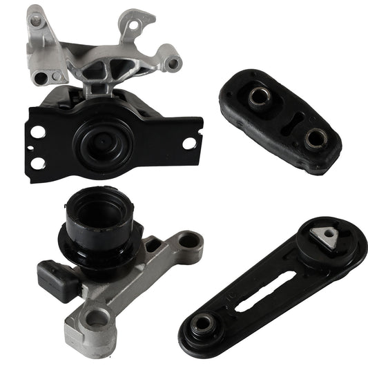 4 Motor & Trans Mounts For 07-12 Sentra Auto CVT A4348 A4345 A4318 A4346 n