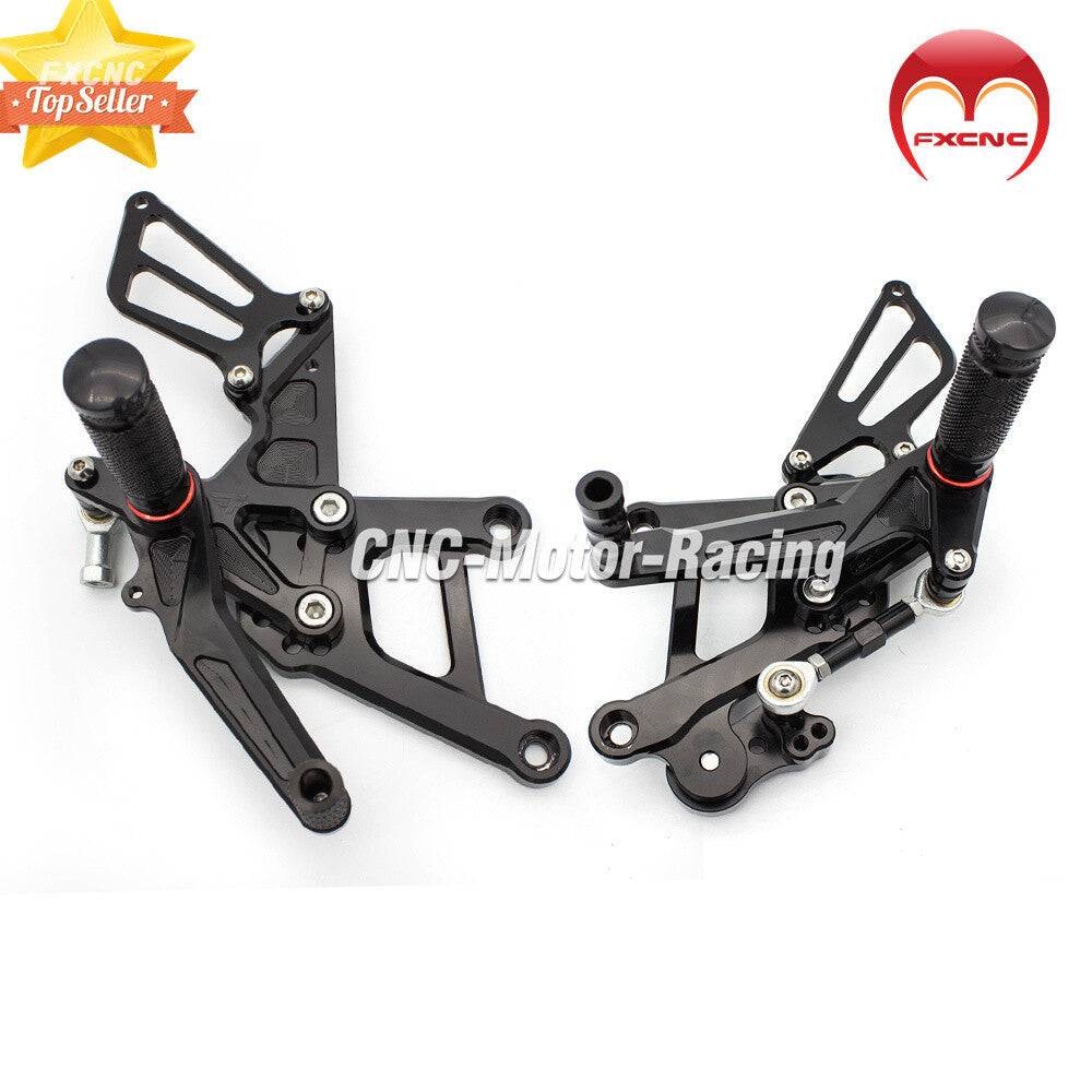 Compatible with for Honda CBR125R and CBR150R (2011-2023) - CNC adjustable rear wheel and footrest.