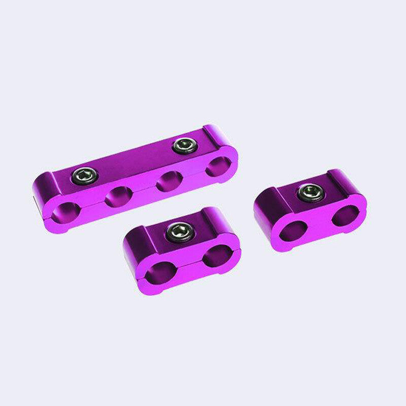 Aluminum alloy engine spark plug wire splitter divider storage clip suitable for 8/9/10 mm