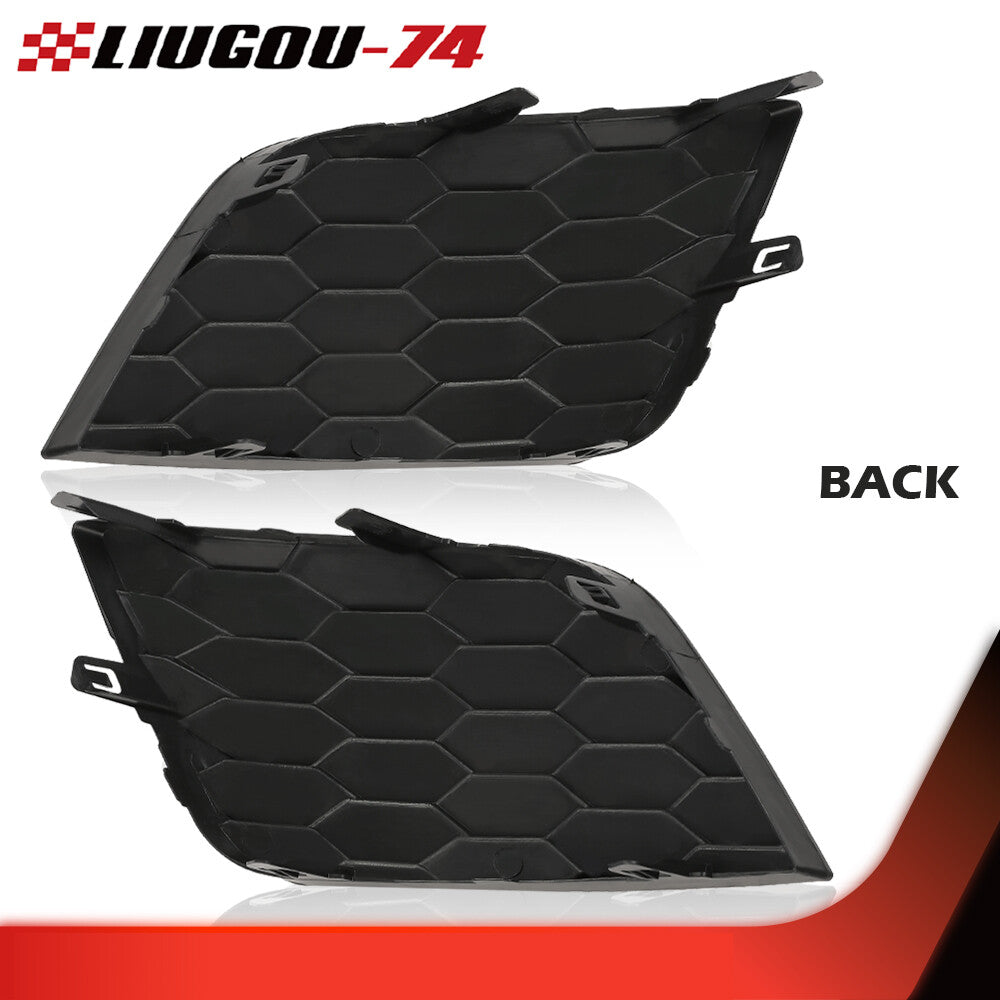 New fog lamp cover grille frame set fits 2016 2017 2018 2019 for Sentra- v