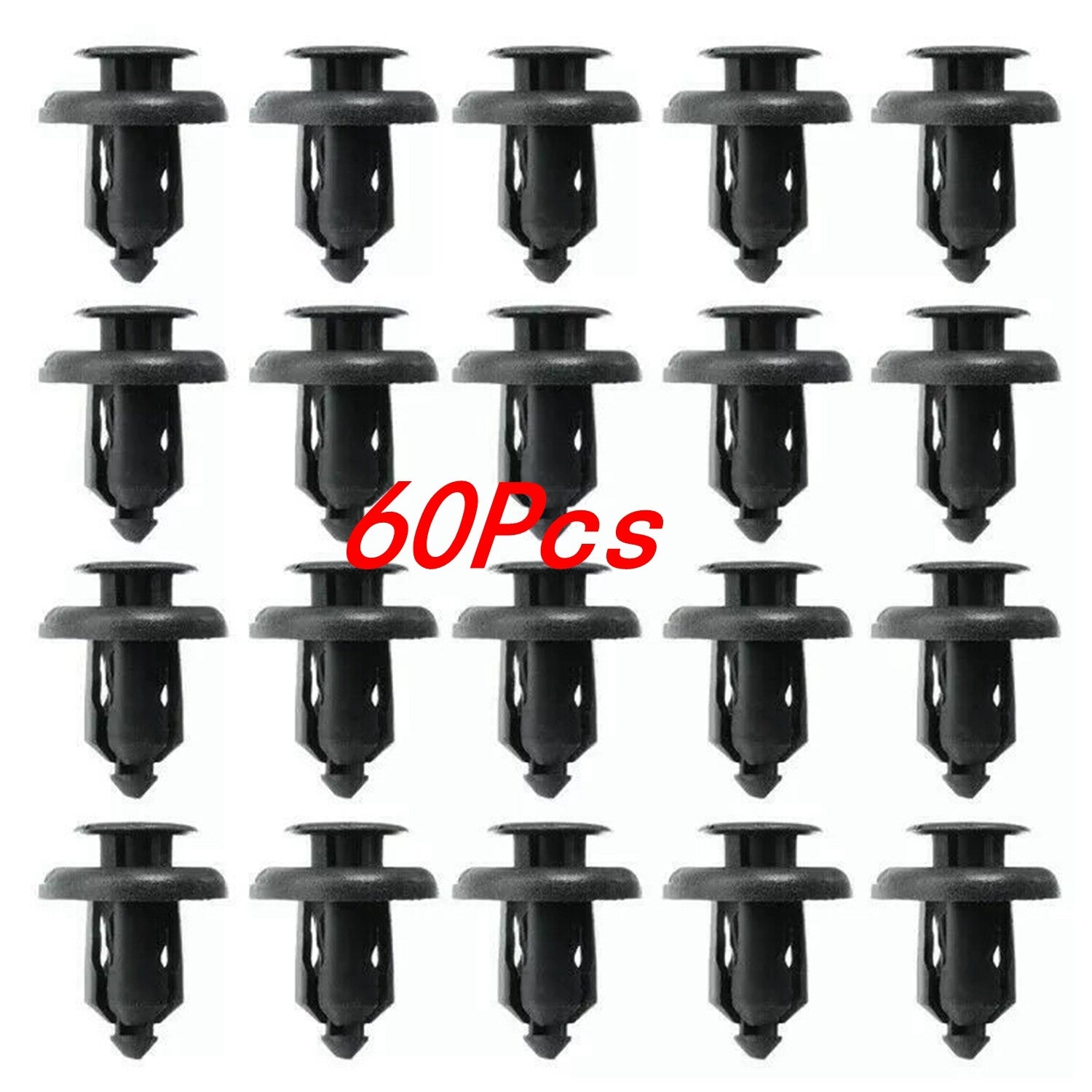 60pcs Quality Fastener Clip Nylon Bumper Rivet for Honda for Acura 91503-SZ3-003