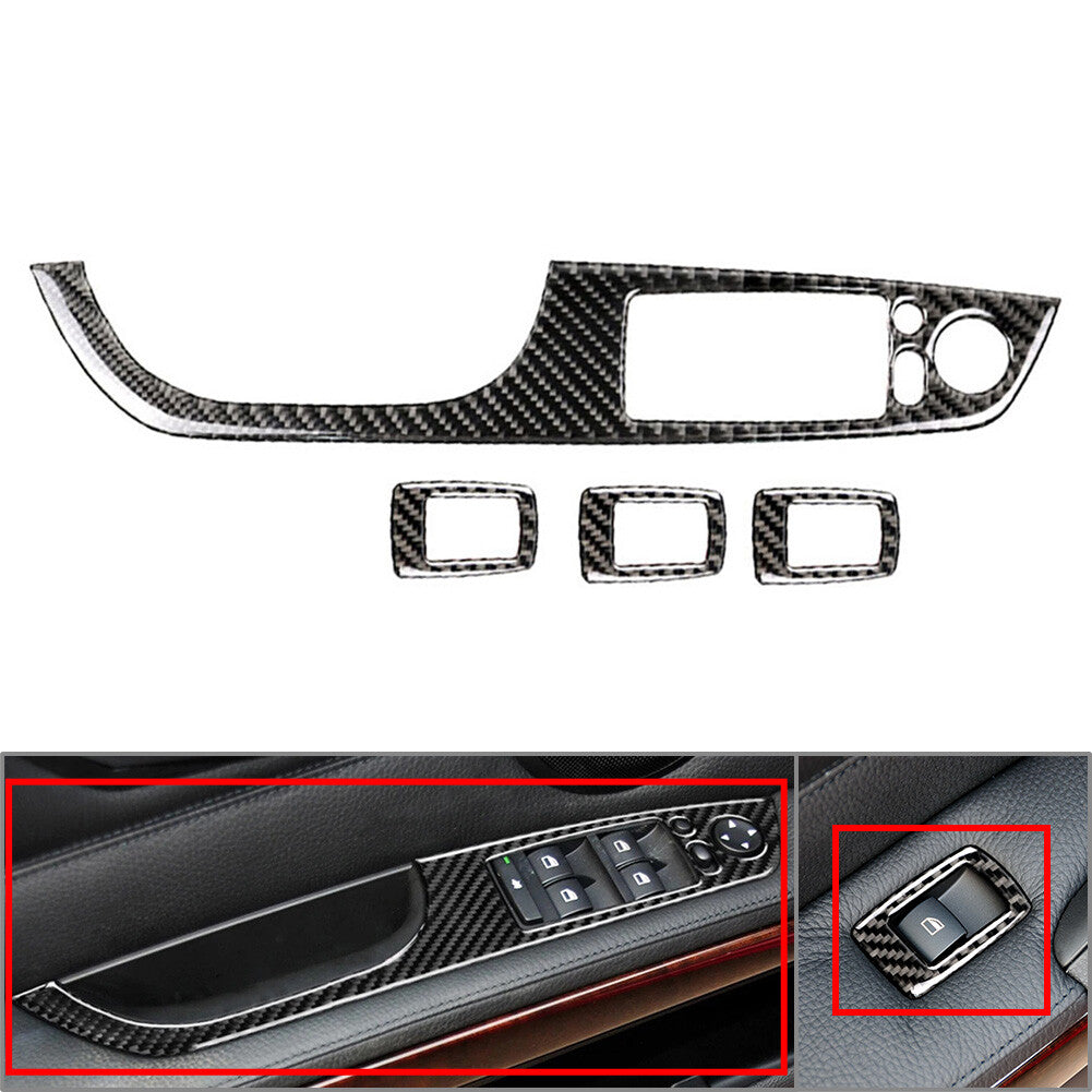 Window Lift Switch Panel Cover Trim for BMW 3 Series E90 E92 E93 2005-2012 2010