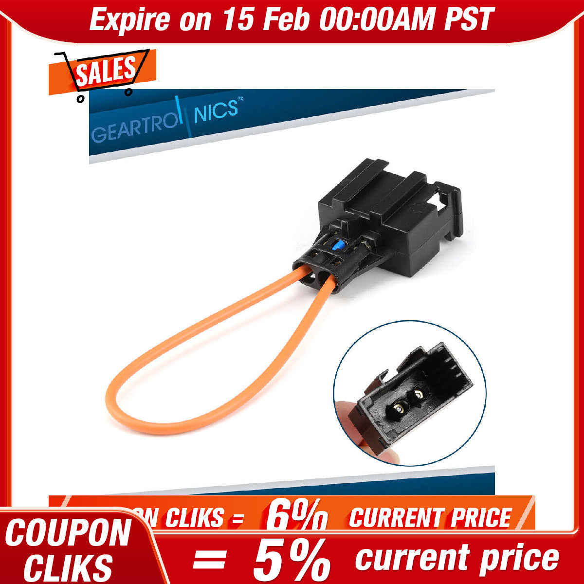 MOST Fiber Optic optical Loop Bypass Female Adapter for Mercedes for BMW for Porsche Q7