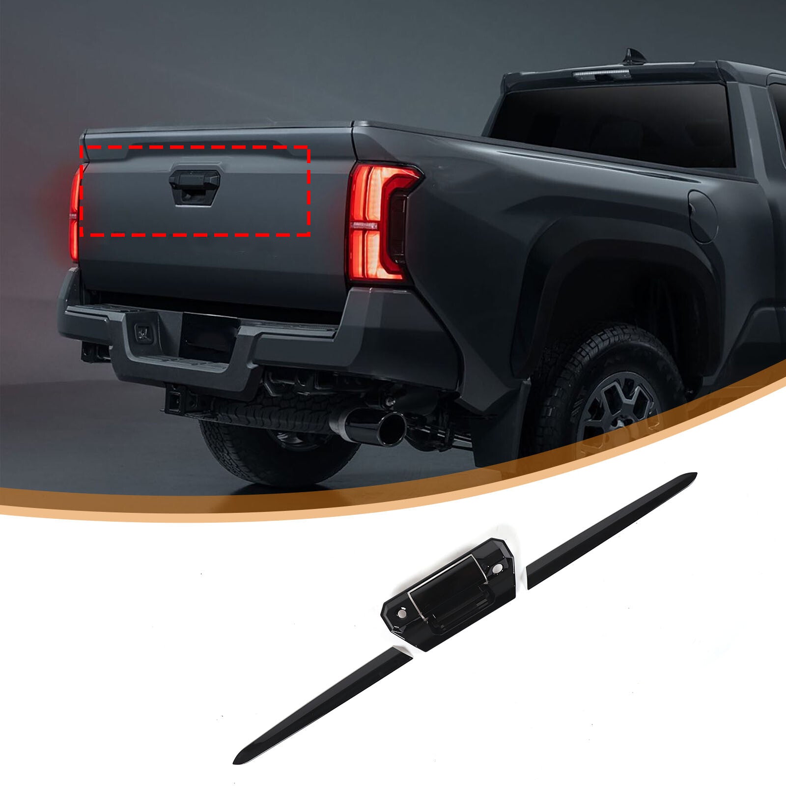 ABS carbon fiber gear shift side panel trim cover for Toyota Supra 2019 - 2022