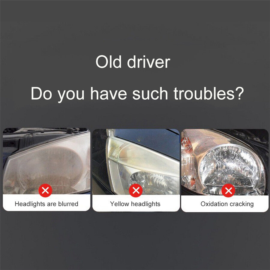 Car Headlight Lens Tool Restoration Heating Atomization Cup Restore Kit 500ML Q