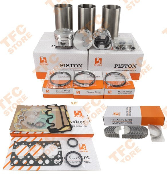 3LB1 Engine Overhaul Rebuild Kit for ISUZU Engine Piston Ring Gasket Bearing Set