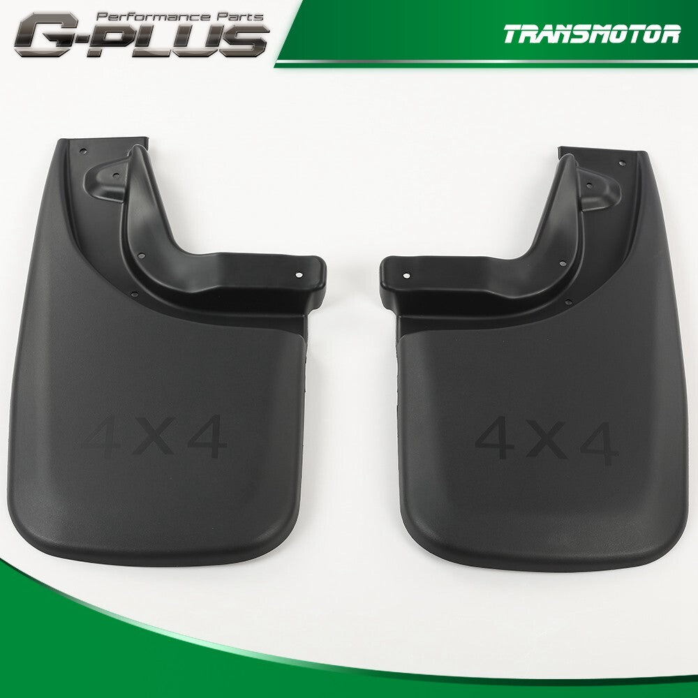 2-Pack Suitable for Toyota Tacoma 2005-2015: Rear Splash Protectors with Wheel Clips Q