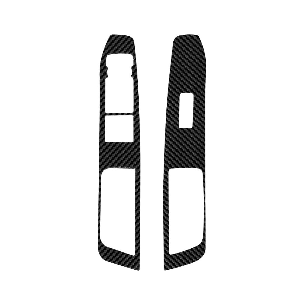 Carbon Fiber Door's Handrail Cover Trim for Land Cruiser Prado 2010-2018 v
