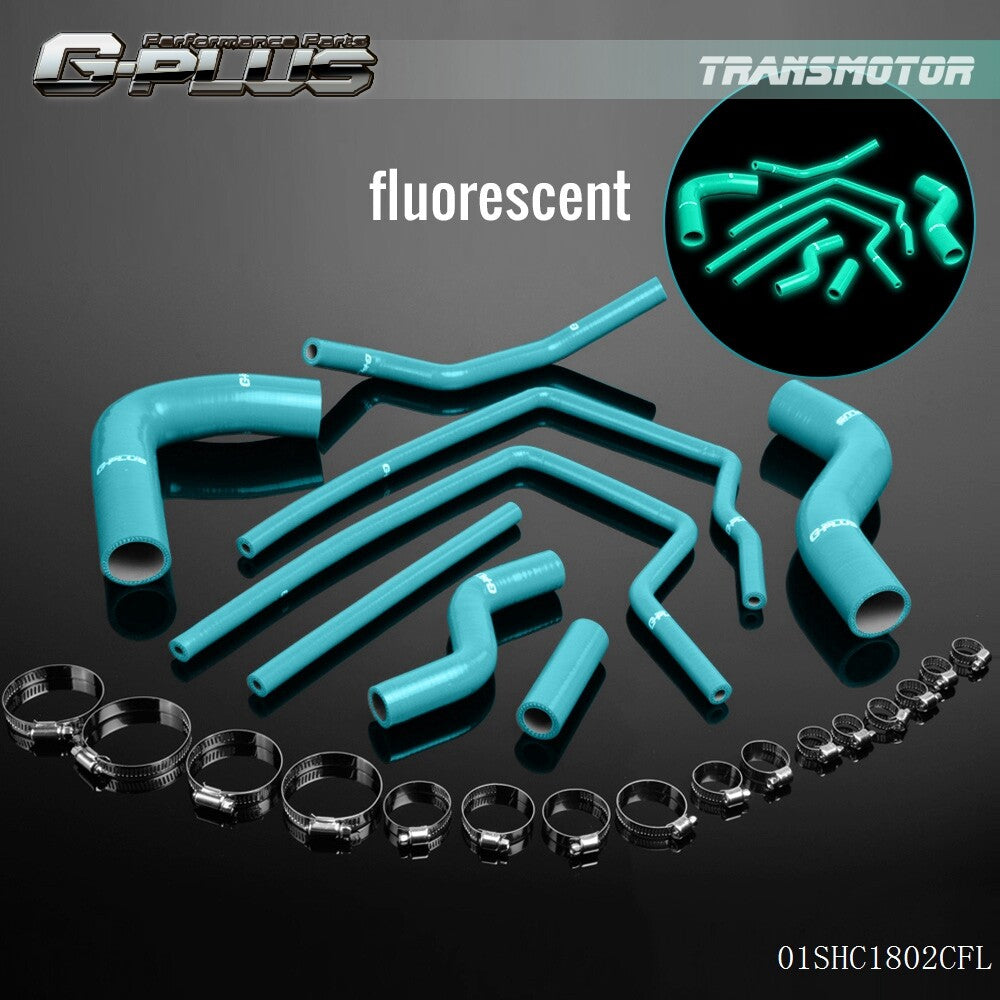 Silicone Radiator Hose Kit Fits 1996 - 2000 for Subaru Impreza GC8 GF8 STI EJ20 WRX- v