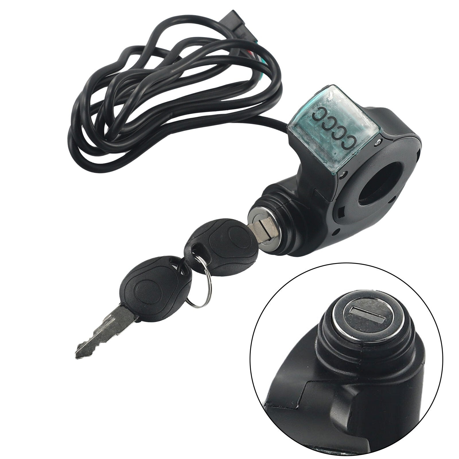 Ignition Lock Electric Scooter Accessories Cylinder Starter Switch Locks Keys
