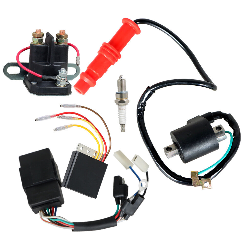 Ignition coil, CDI, relay regulator, spark plugs suitable for 1996-2001 for Polaris Sportsman 500- n