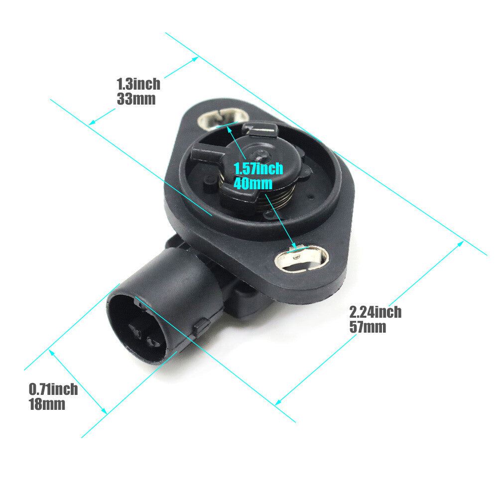 The TPS throttle position sensor is suitable for Acura NSX CL and for Honda Odyssey Pilot 16400-P06-A11-. v