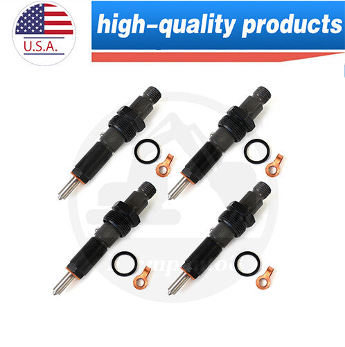 4Pcs Fuel Injectors 3932123 Fits for 4BT 3.9L Diesel Engine Truck