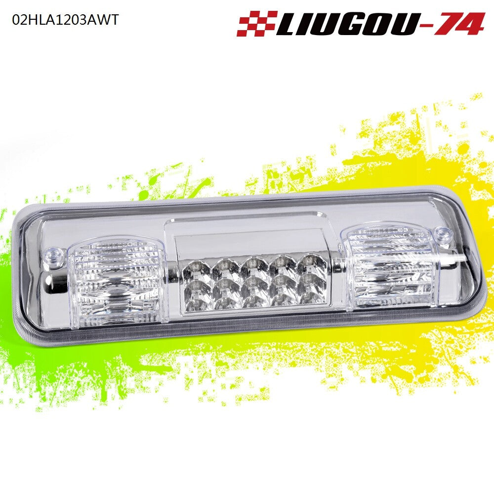 Fits 04-08 for Pickup LED Third Brake Light Cargo Light Clear Lens - v