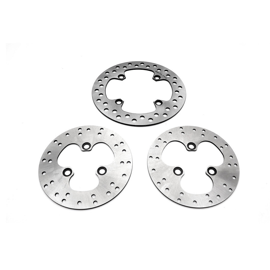 3Pcs Front Rear Brake Disc Rotor Brake Disk for Honda TRX400X Sportrax 2009-2014 Q