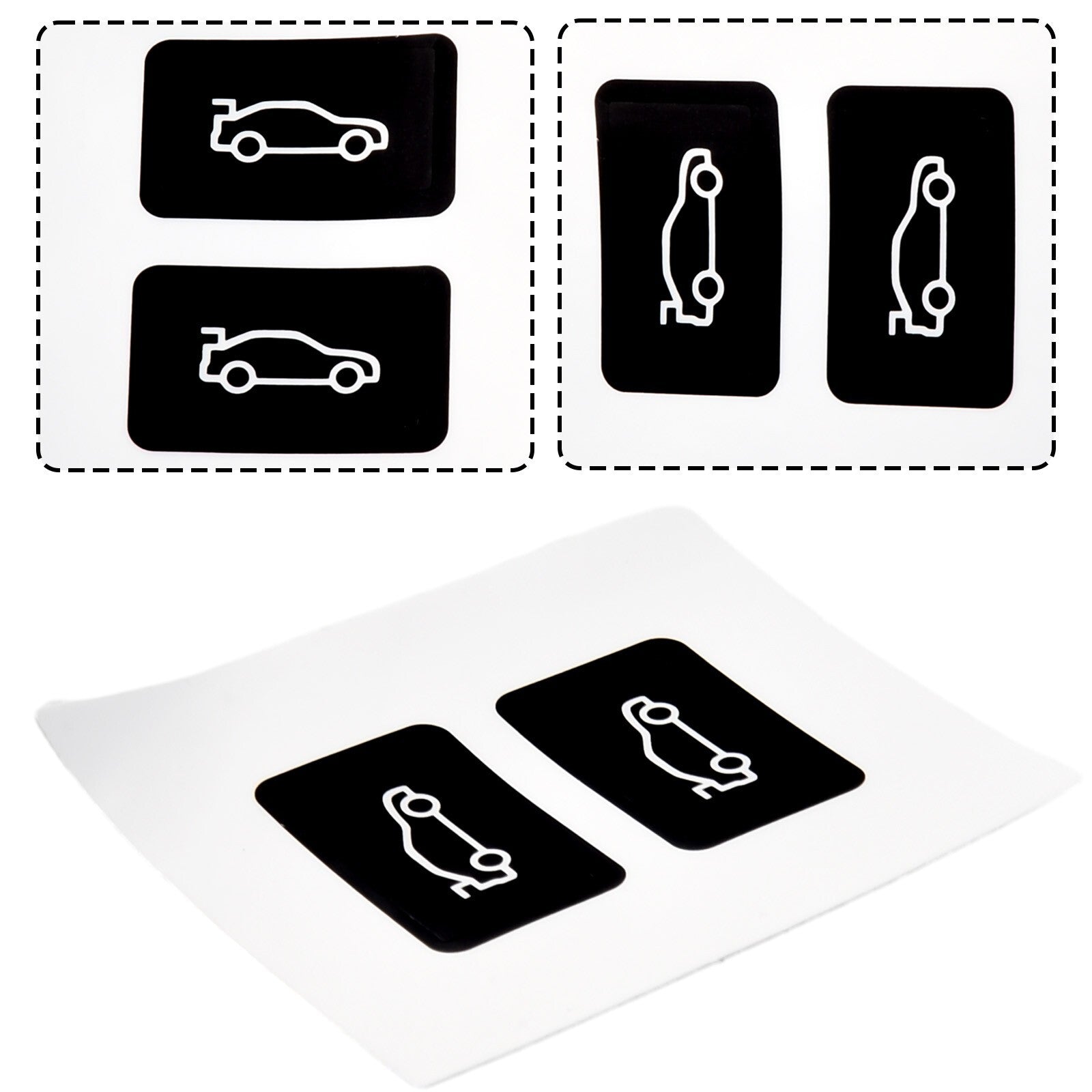 Button tailgate cover repair sticker, suitable for 3, 5, 7 series F20 F30 F35 F10 new.