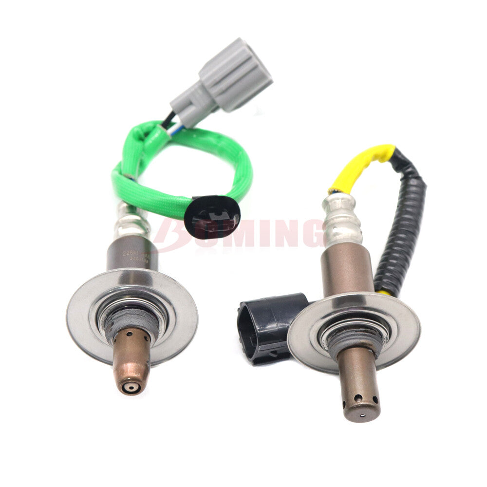 2-pack upstream and downstream oxygen sensors suitable for Subaru Forester 2011 - 2013 and Impreza 2012 - 2014.