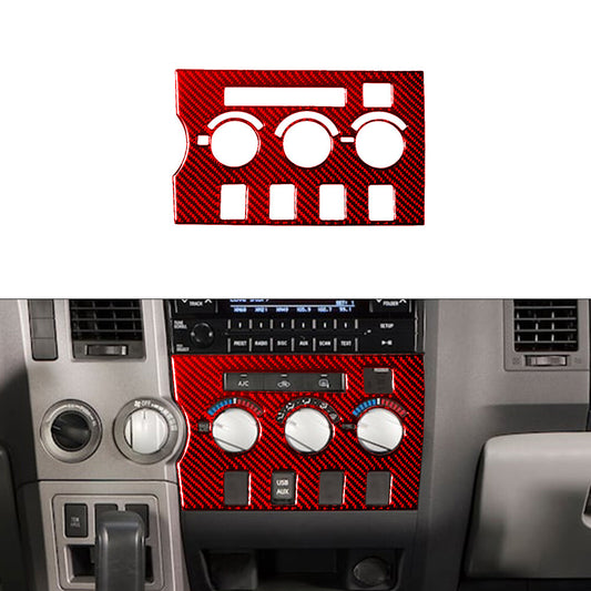 Carbon Fiber Interior Center Air Vent Cover Trim For E-Class W211 v