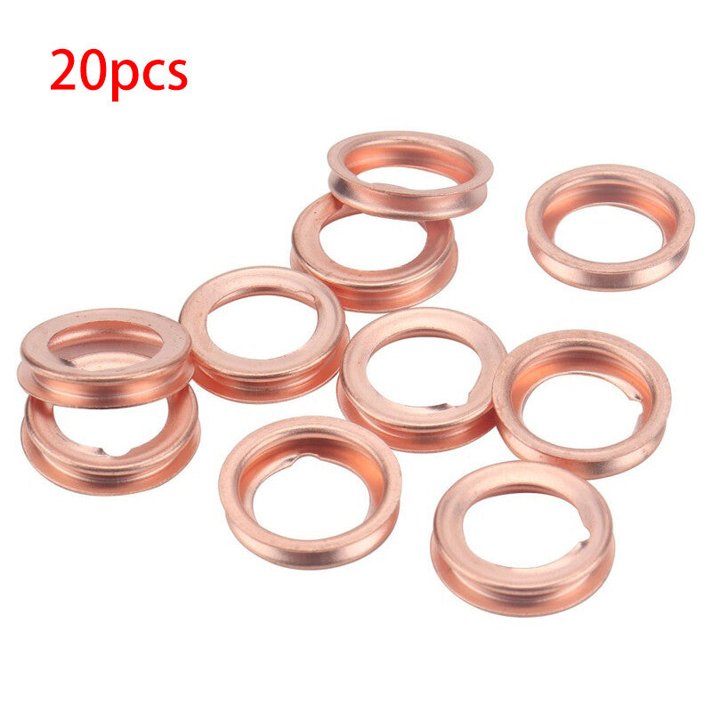 20x Oil Drain Plug Crush Washers Gaskets Fit for Nissan Altima Rogue for Infiniti Q