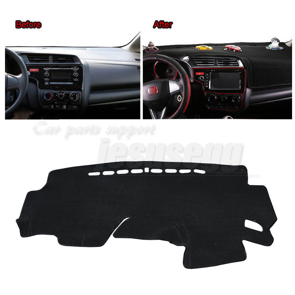 For 2014-2017 for Honda Fit Inner Front Dashmat Pad Dashboard Sun Shade Cover Carpet