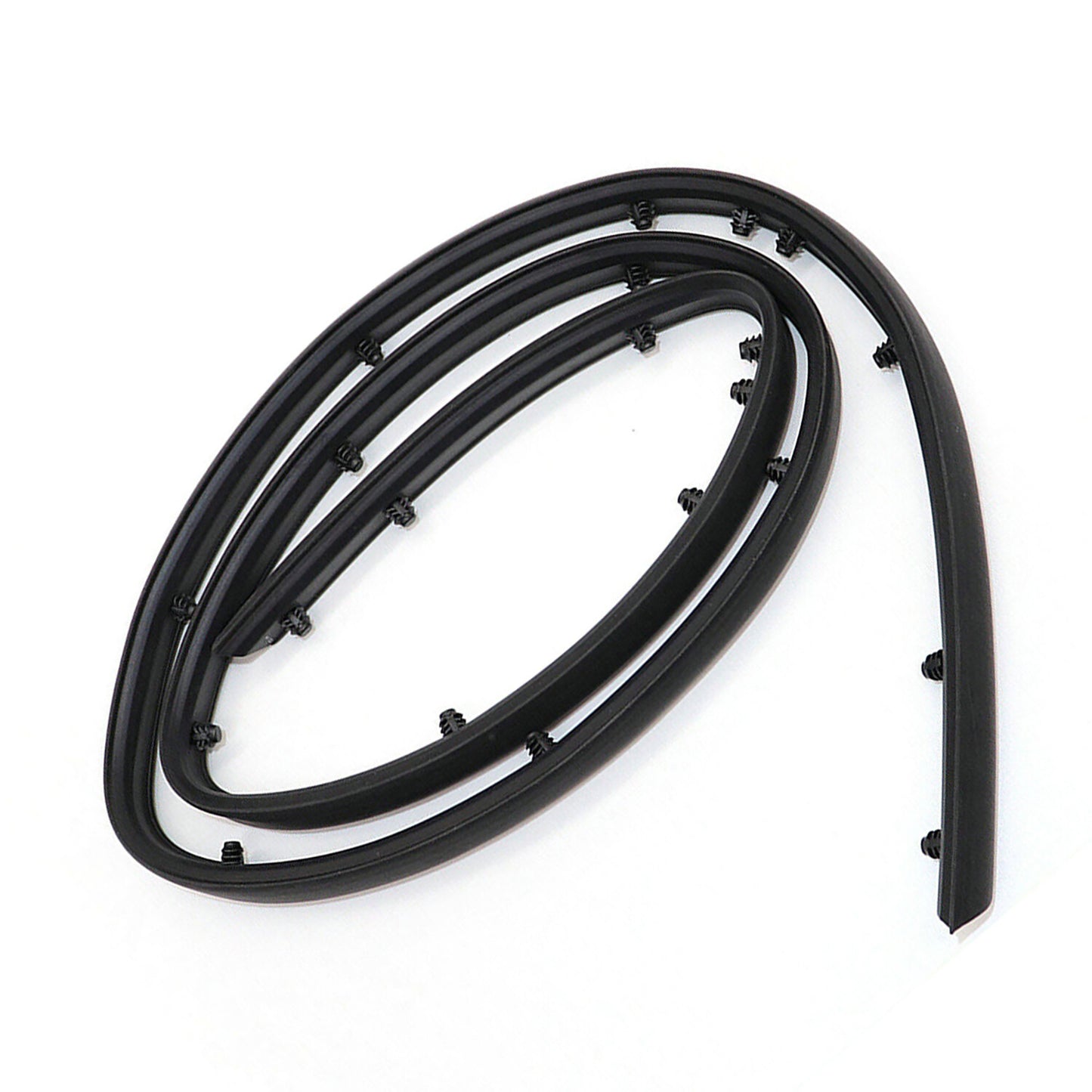 Front Bumper Shield Rubber Seal Strip Trim Fit for Hyundai 2012-2017 Accent Sedan n