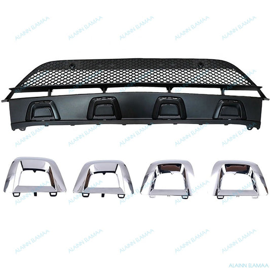 Front Bumper Cover Grille Valance Molding Trim for Mercedes W253 GLC 2016-19 Q
